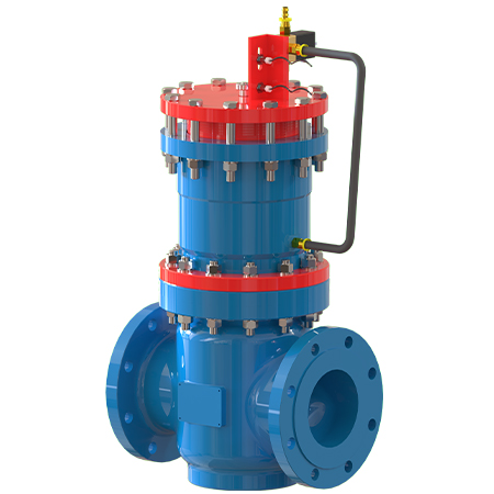 HYDROMINE LFC 3B Double Acting Pneumatic Actuated Valve PIC