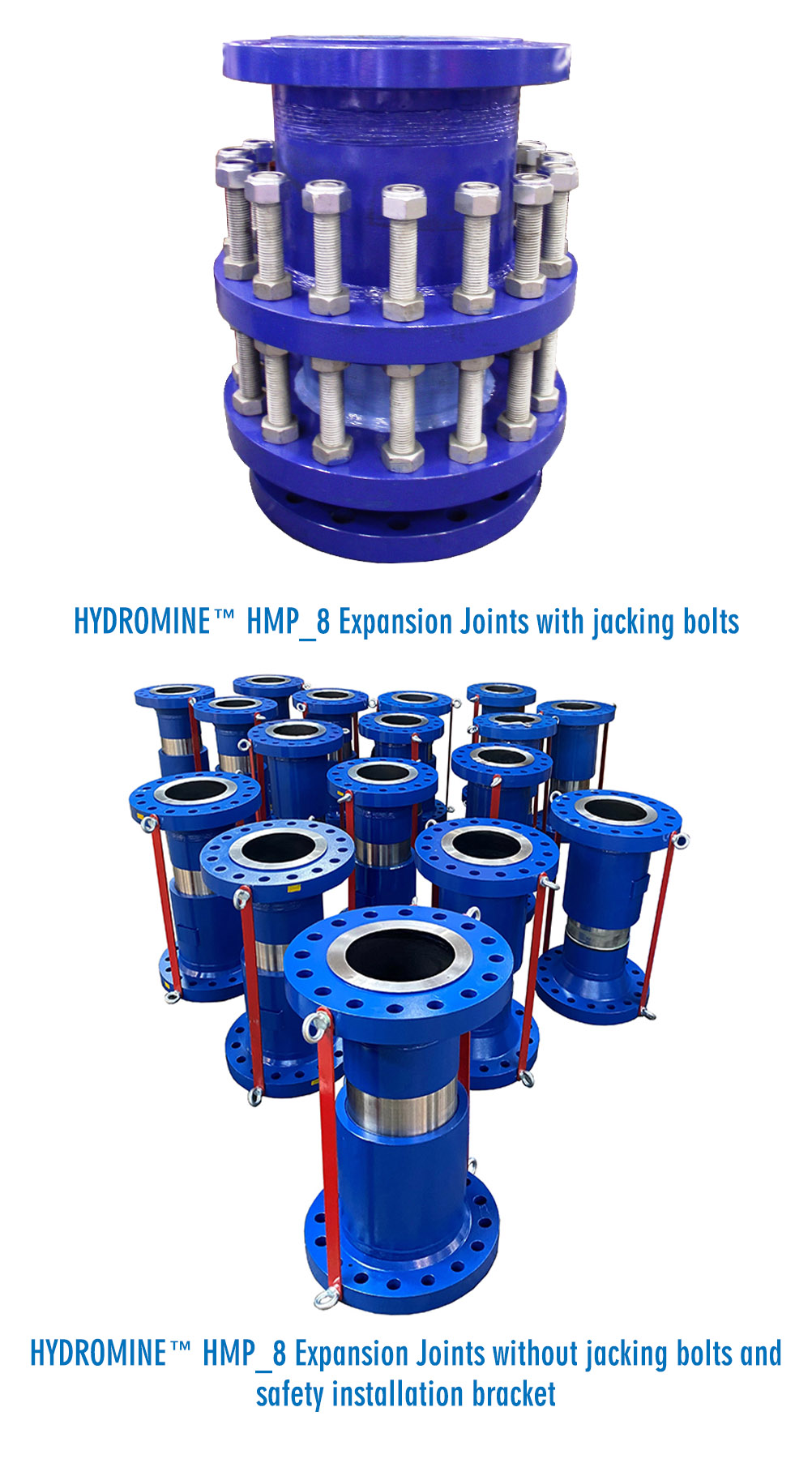 HYDROMINE HMP 8 Range Of Expansion Joints