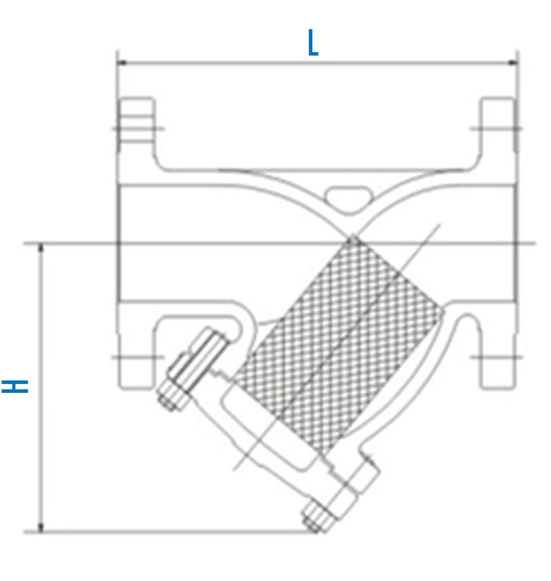 Hydromine HMP 14A Y Strainer Dims3